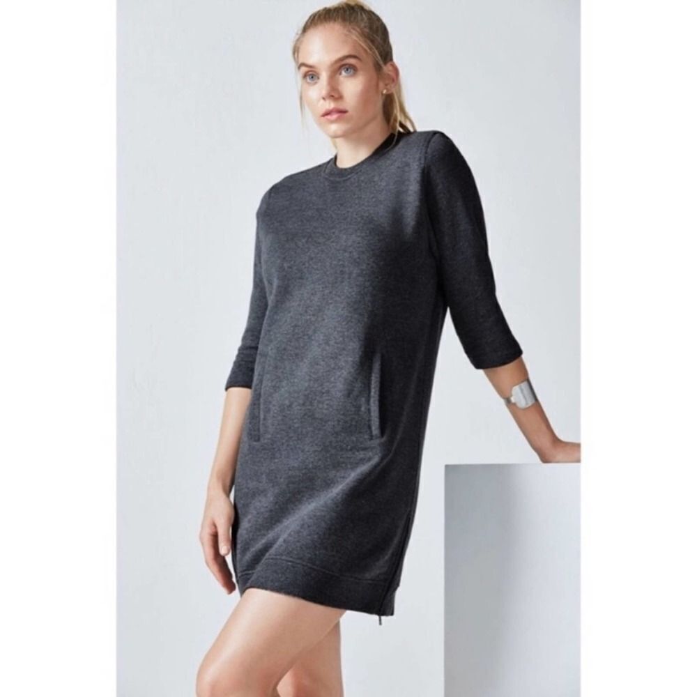 FABLETICS Sweatshirt Dress Grey Size Small